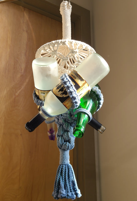 Wine Rack - Ombre Blue