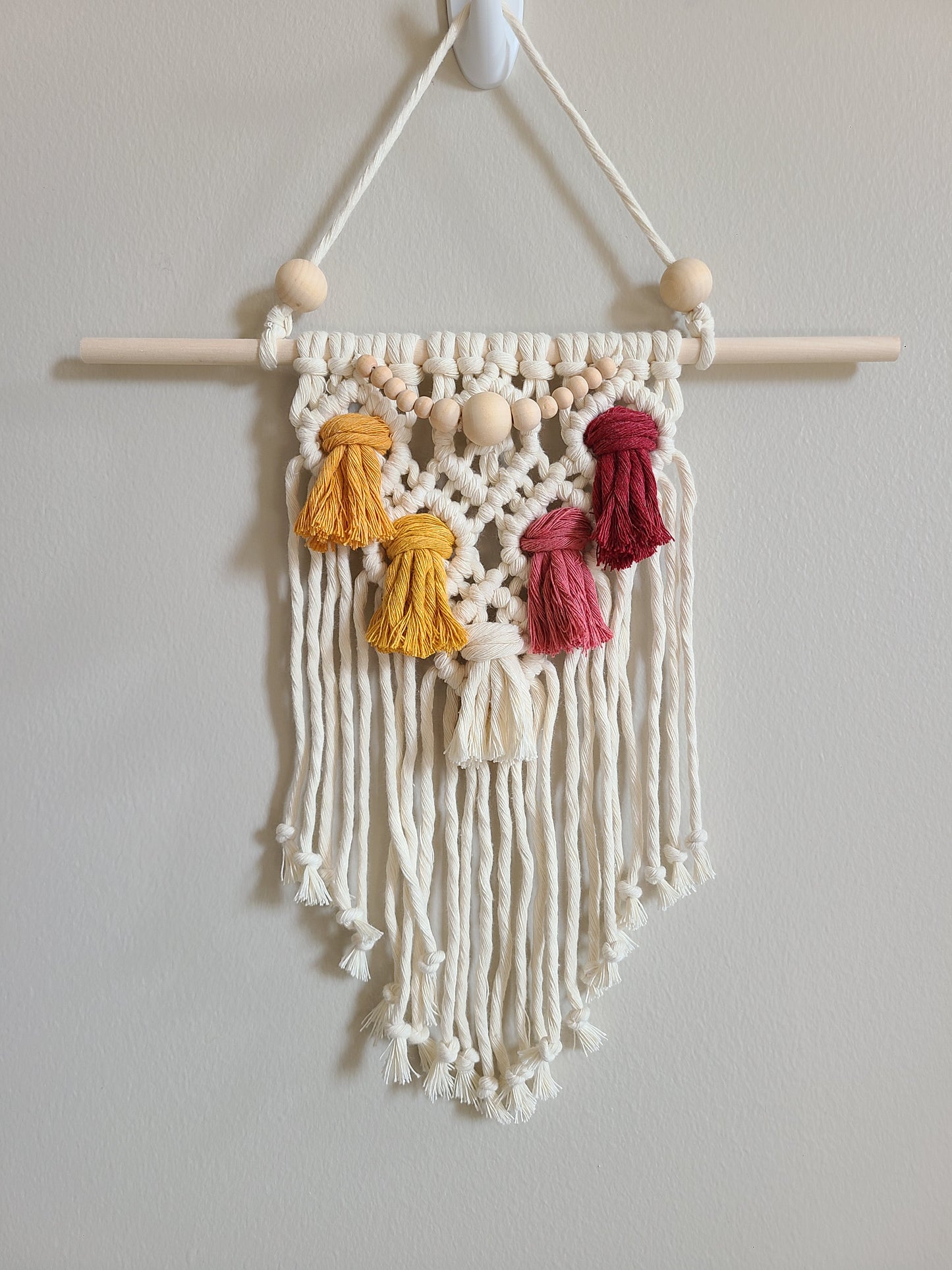 Pride Bead and Tassel Wall Decor