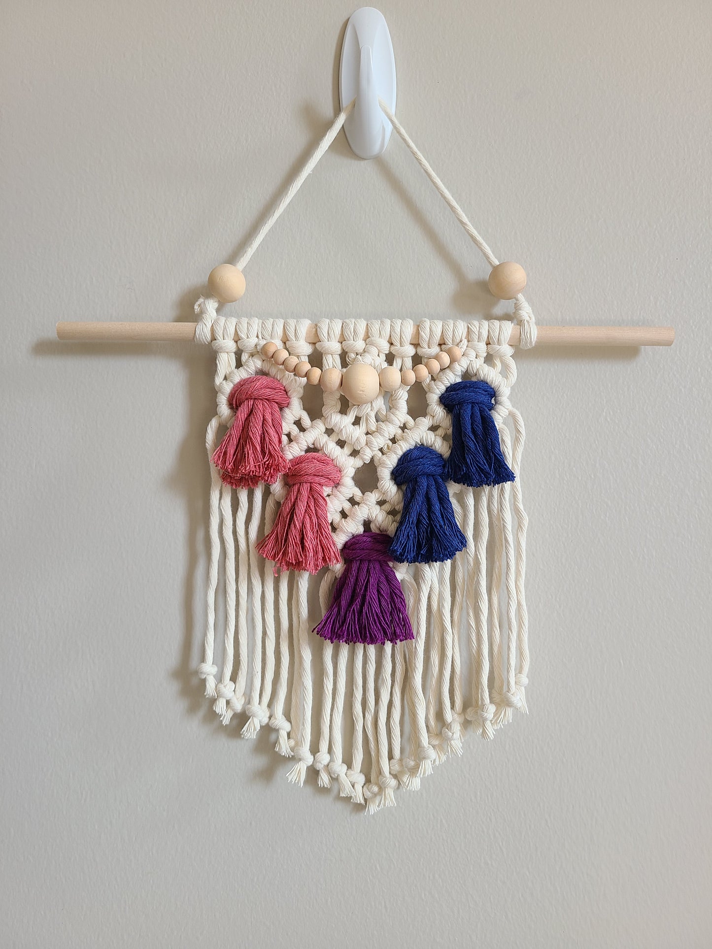 Pride Bead and Tassel Wall Decor