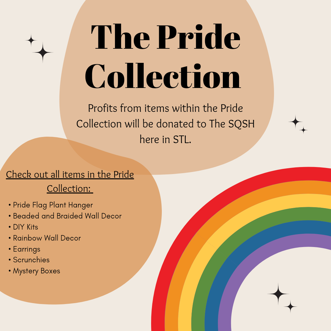Pride Bead and Tassel Wall Decor