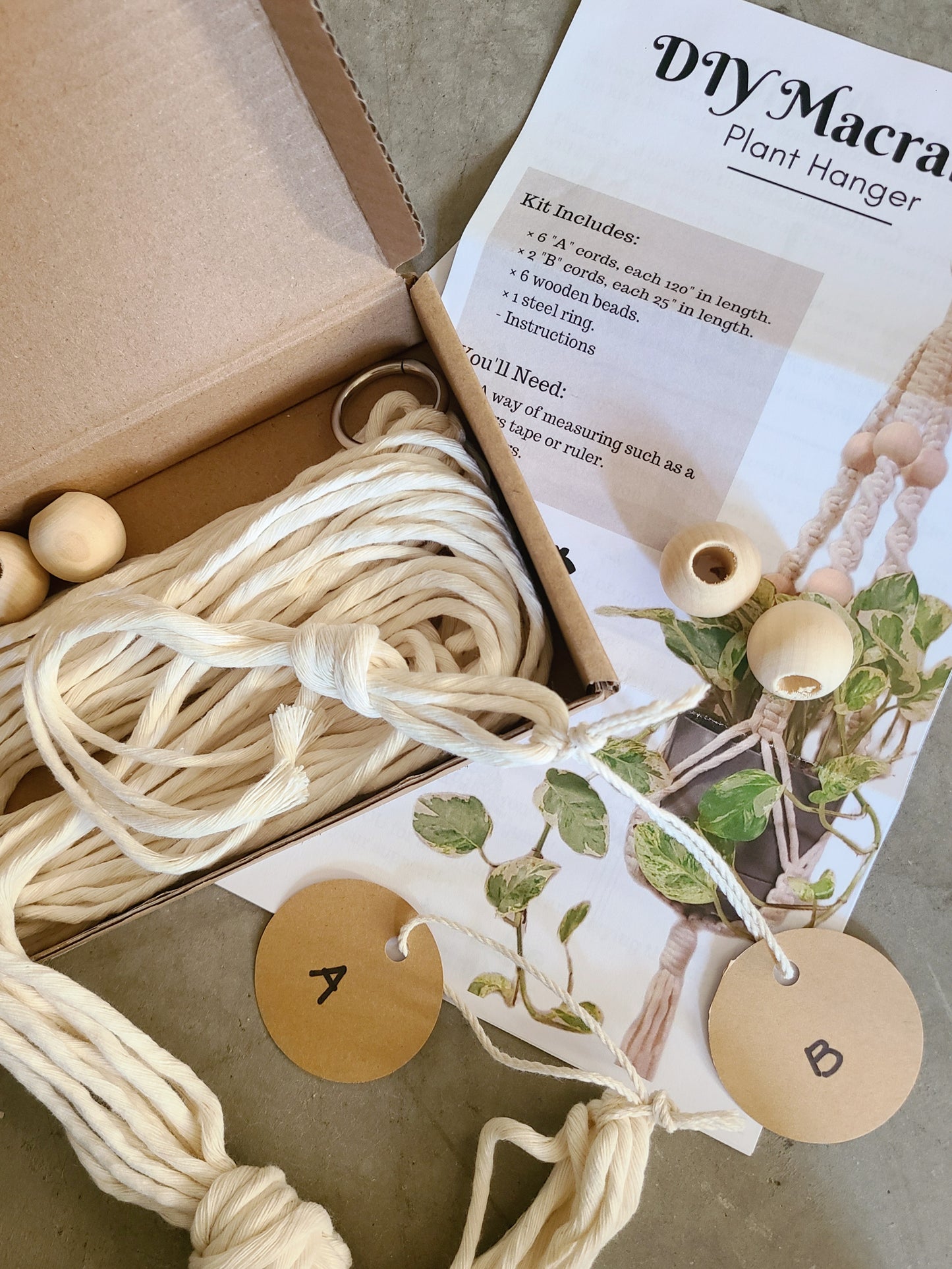 (PRE ORDER) DIY Plant Hanger Kit