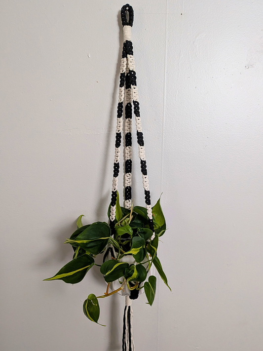 The Alt Center Hang Plant Hanger (Two Tone)