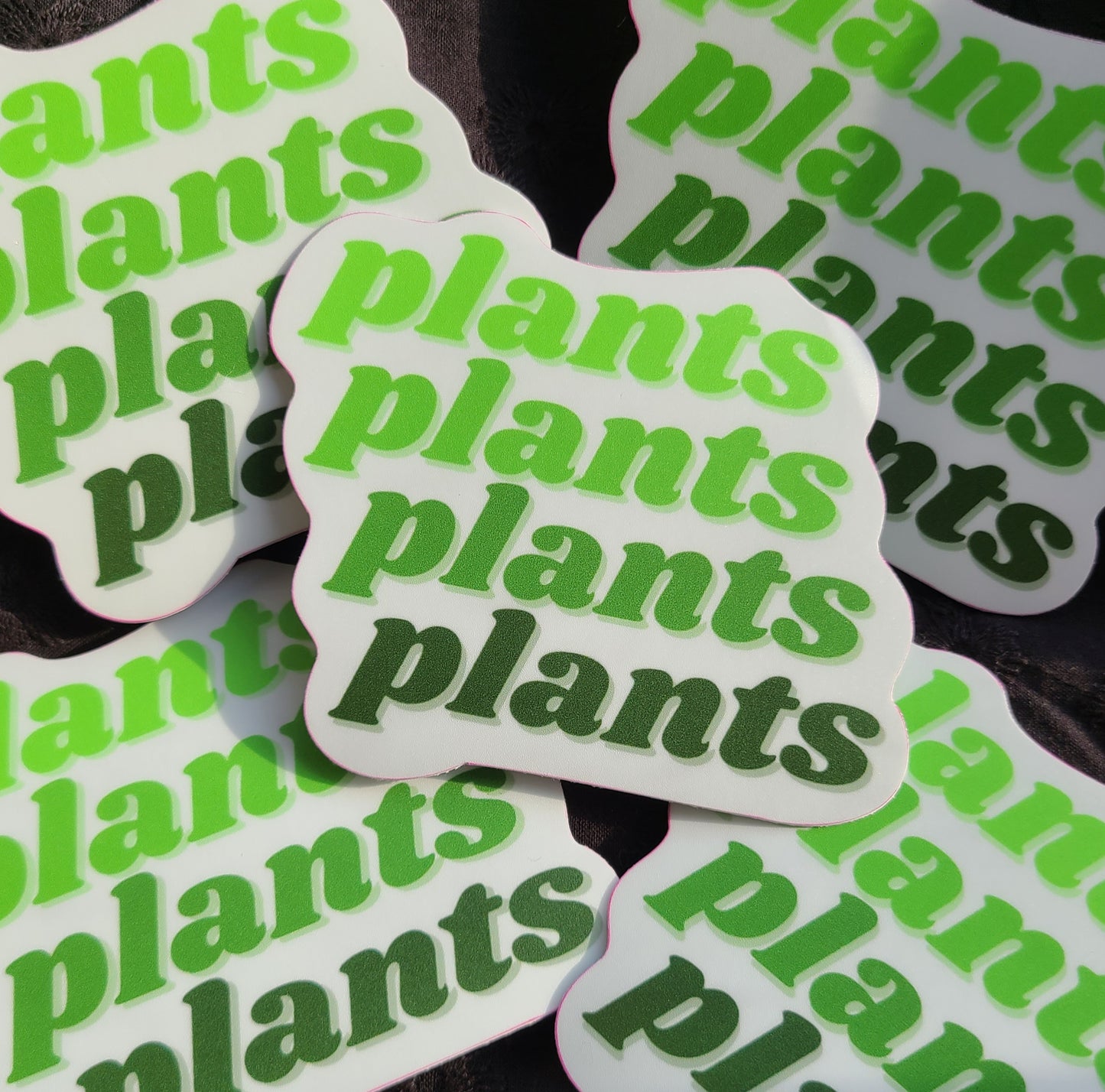 Retro Plants Sticker